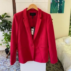 BCBGMAXAZRIA Red blazer (with matching red pant suit) Brand New